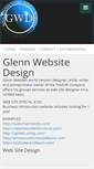 Mobile Screenshot of glennwebsitedesign.com